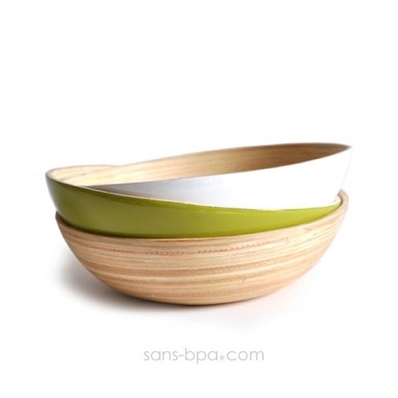 Assiette Bol Bambou Nature - EKOBO