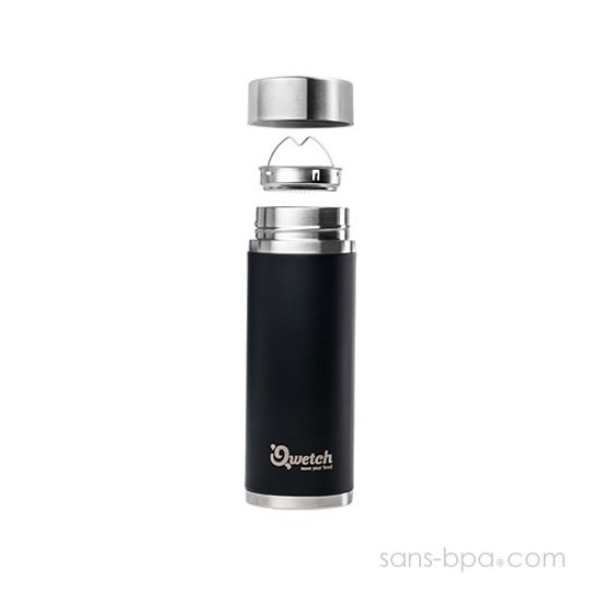 Théière inox isotherme NOIRE 300 ml