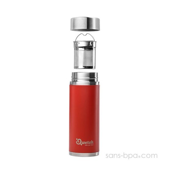 Théière inox isotherme CERISE 300 ml