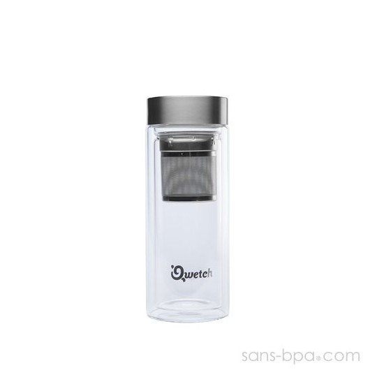 Théière verre isotherme 350ml MYRTILLE