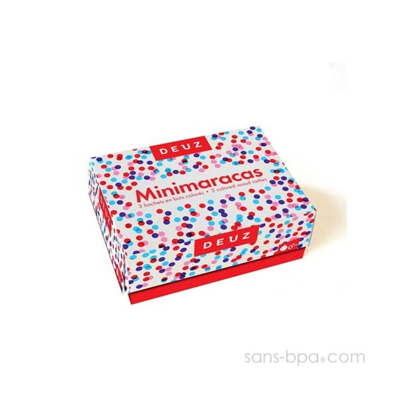 Mini Maracas bois - CIRCUS