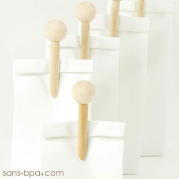 3 pinces en bois Pince-mi