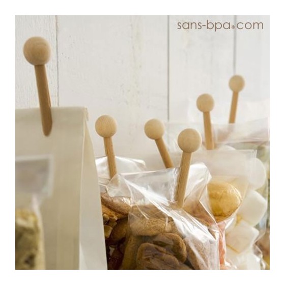 3 pinces en bois Pince-mi