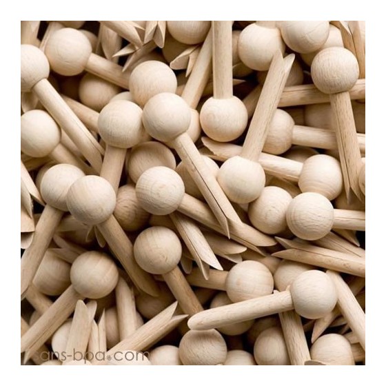 3 pinces en bois Pince-mi