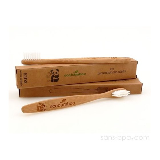 Brosse à dent 100% biodégradable KIDS - Eco Bamboo