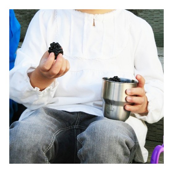 Timbale capuchon inox 120 ml