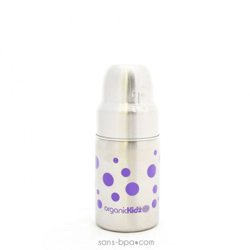 Bib-gourde anti-fuite 270ml LAVANDE 2