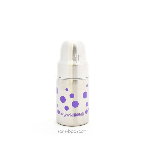 Bib-gourde anti-fuite 270ml LAVANDE