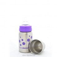 Bib-gourde anti-fuite 270ml LAVANDE