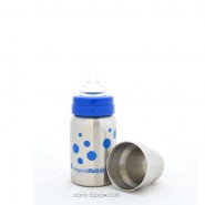 Bib-gourde anti-fuite 270ml BLEU