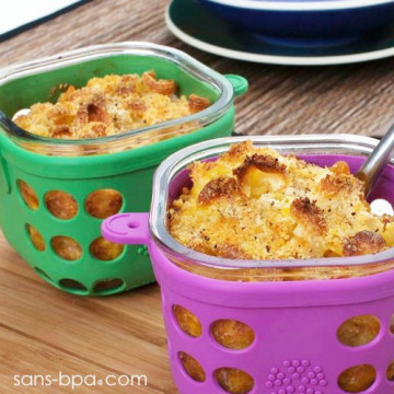 Boite repas verre gainé Médium - Concombre 2