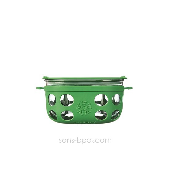 Boite repas verre gainé Grand - Cassis