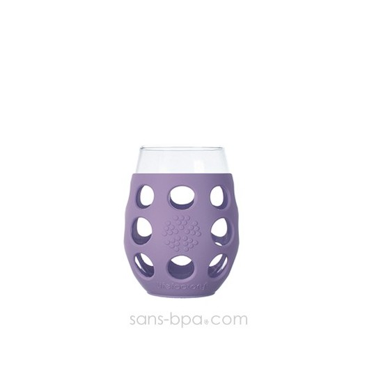 Lot 2 Verres gainés 325ml - Anis