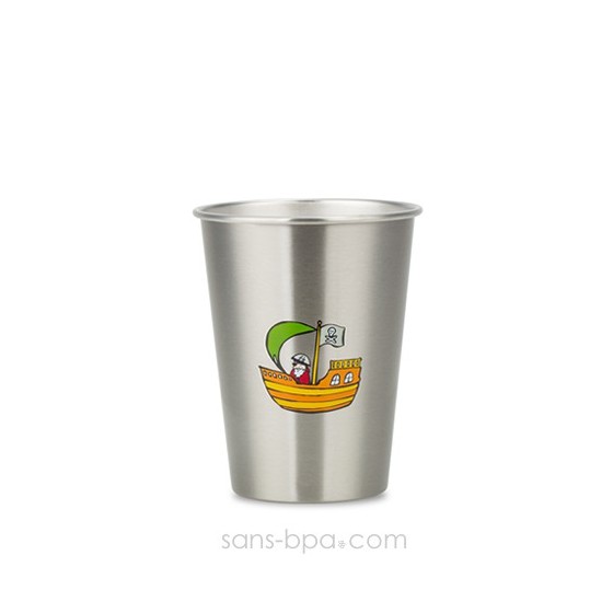 Verre inox 350 ml PIRATE