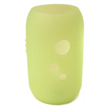Gaine Citron Vert pour biberon & verre en verre SILISKIN de SILISKIDS