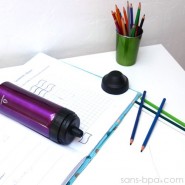 Gourde inox isotherme anti-fuite Cocoon 500 ml - Myrtille - Ecococoon