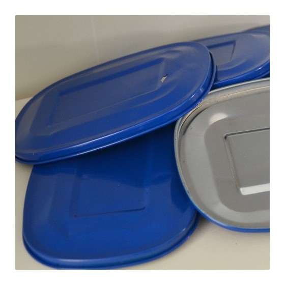 Couvercle inox bleu - CABOSSE 44