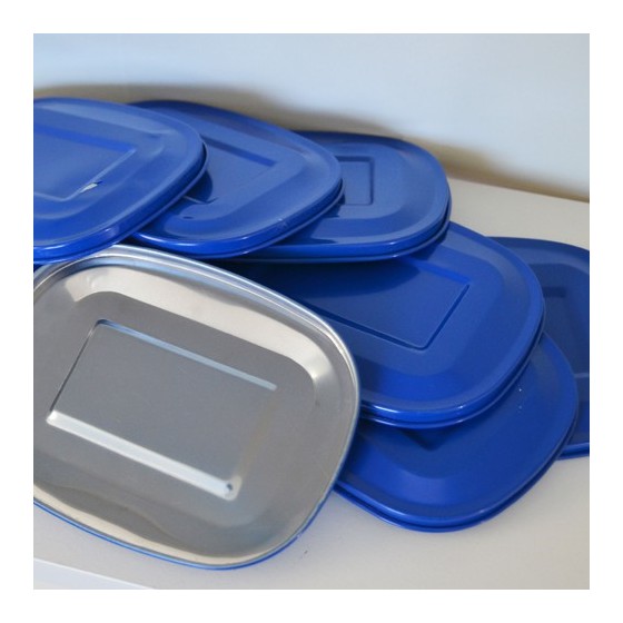 Couvercle inox bleu - CABOSSE 44