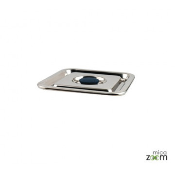 Couvercle pour contenant verre carré 1100ml