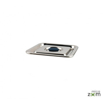 Couvercle pour contenant verre carré 500ml