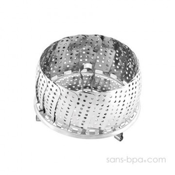 Panier vapeur marguerite inox 2