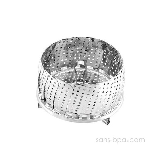 Panier vapeur marguerite inox