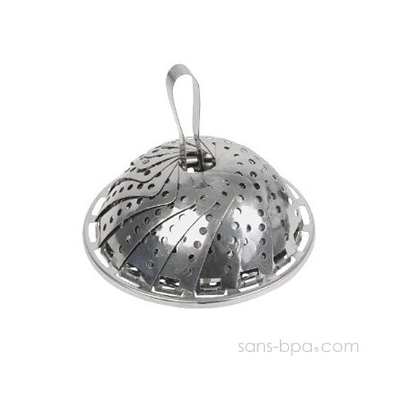 Panier vapeur marguerite inox