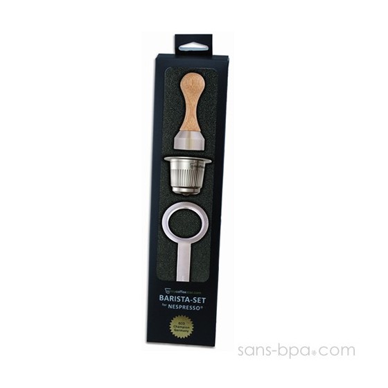 Set complet capsule inox Nespresso - BARISTA