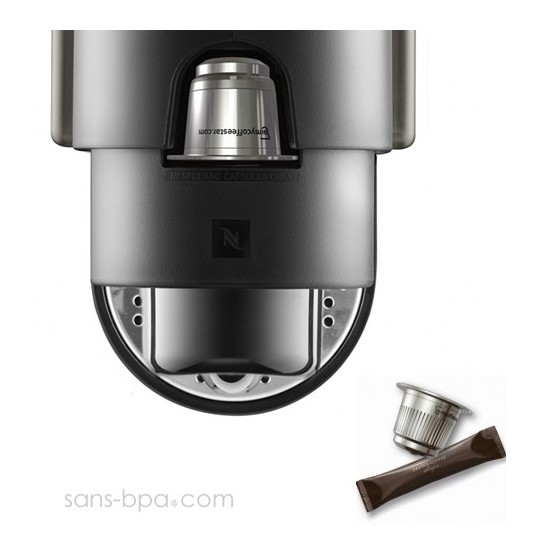 Set complet capsule inox Nespresso - BARISTA