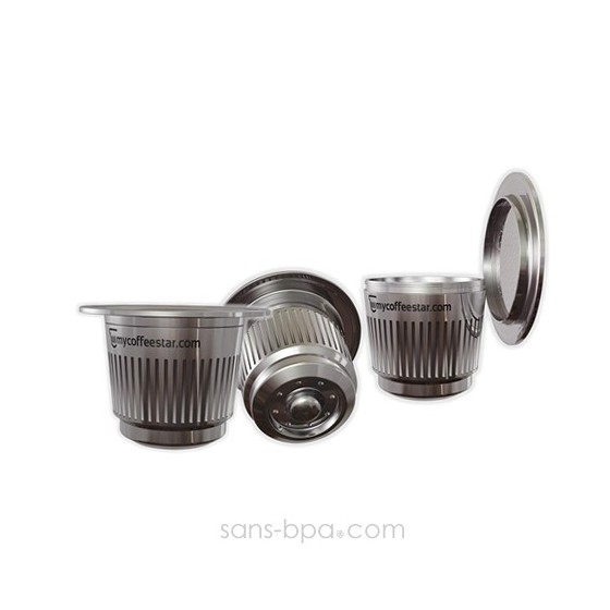 Set capsule inox Nespresso - STARTER