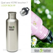Gourde inox 800 ml SILVER
