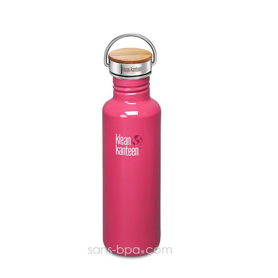 Gourde inox 800 ml PINK ANEMONE