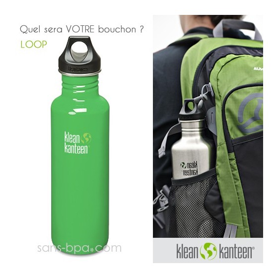 Gourde inox 800 ml GREEN