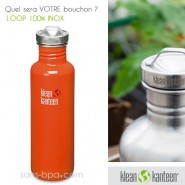 Gourde inox 800 ml FLAME