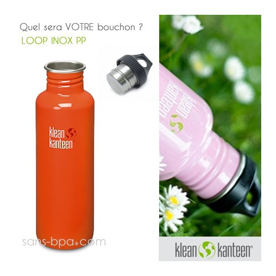 Gourde inox 800 ml FLAME
