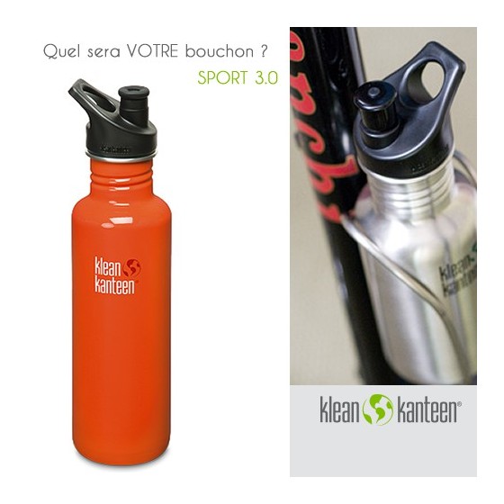 Gourde inox 800 ml FLAME
