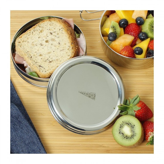 Set inox 2-en-1 Ovale - Silice Of Green