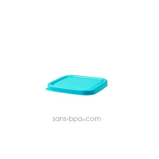 1 boite carrée verre 120ml AZUR