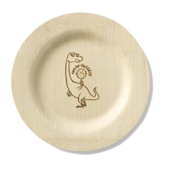 Assiette enfant 100% bambou de BAMBU