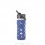 Gourde verre PAILLE 350ml COBALT
