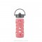 Gourde verre PAILLE 350ml CITRON