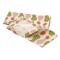 Lot 2 serviettes Set coton recyclé PAPILLONS