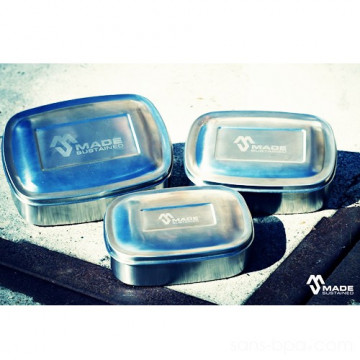 Boite 100% inox Moyenne 2