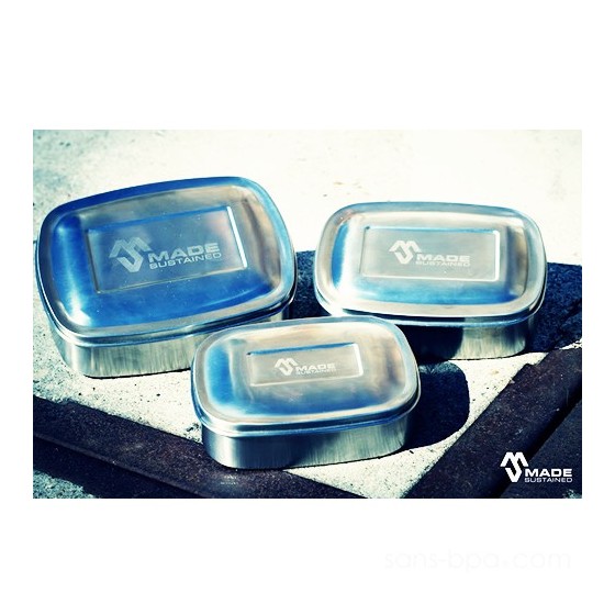 Boite 100% inox Moyenne