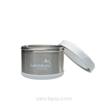 Boite repas isotherme 500 ml BLANC 2
