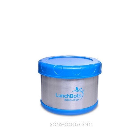 Boite repas isotherme 500 ml BLEU
