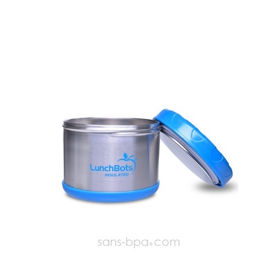 Boite repas isotherme 500 ml BLEU
