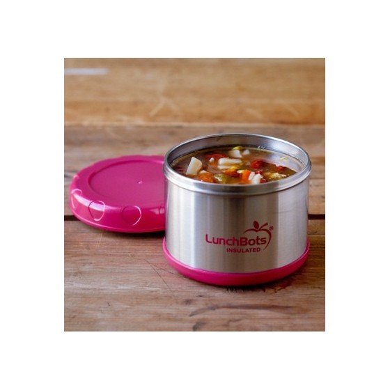 Boite repas isotherme 500 ml PINK