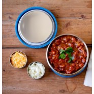 Boite repas isotherme 500 ml BLEU