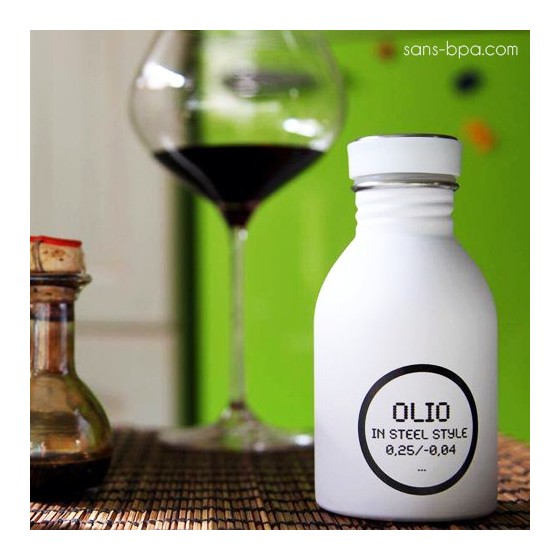 Gourde inox 500 ml Noir